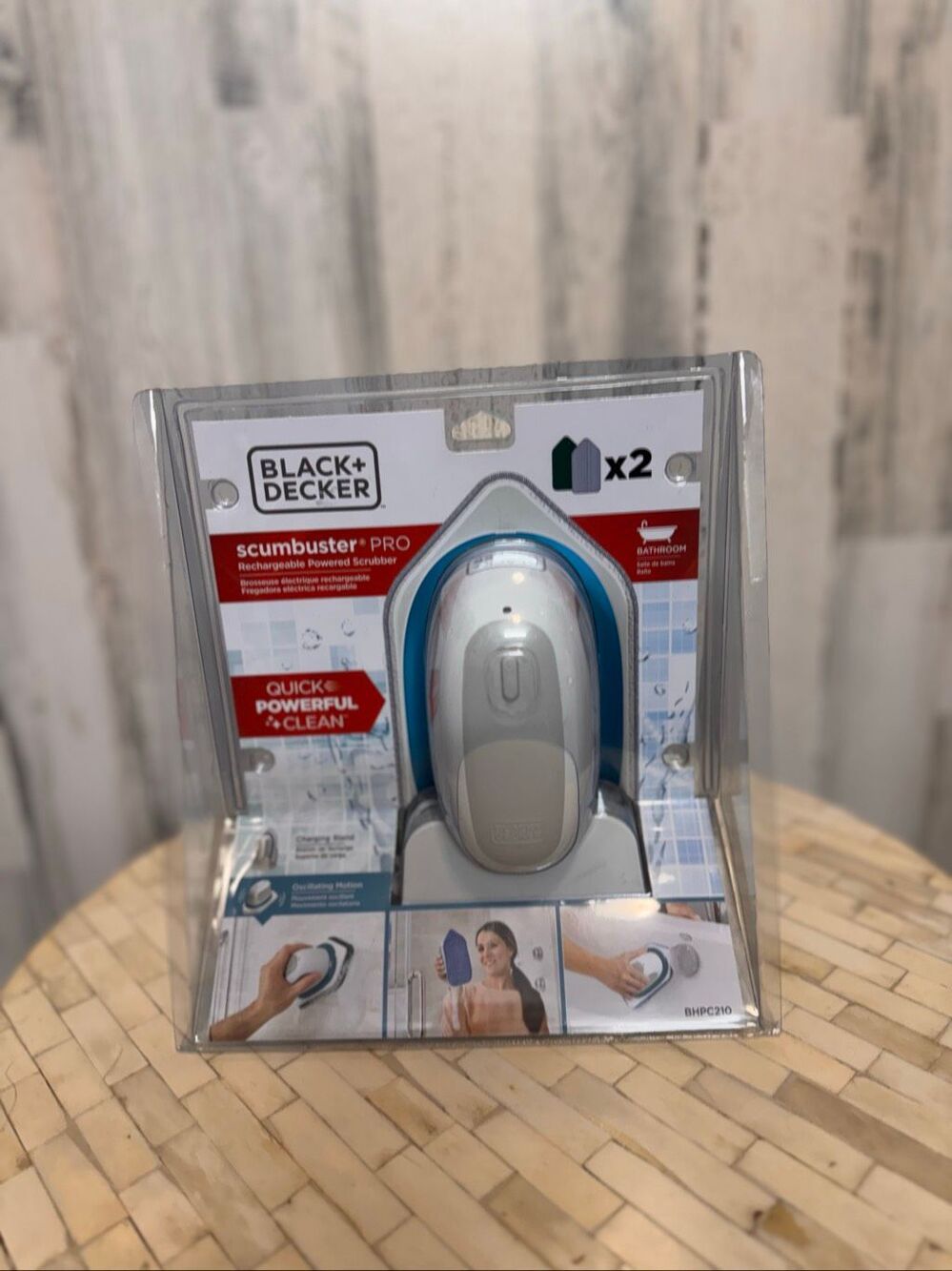 Black & Decker Scumbuster PRO Rechargeable Powered Scrubber